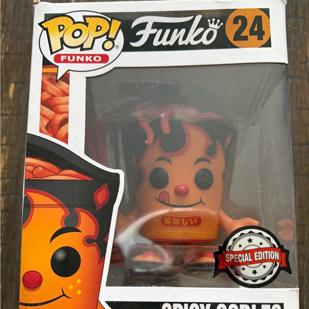 Funko Orange & Black Spicy Noodles Pop! Vinyl Figure